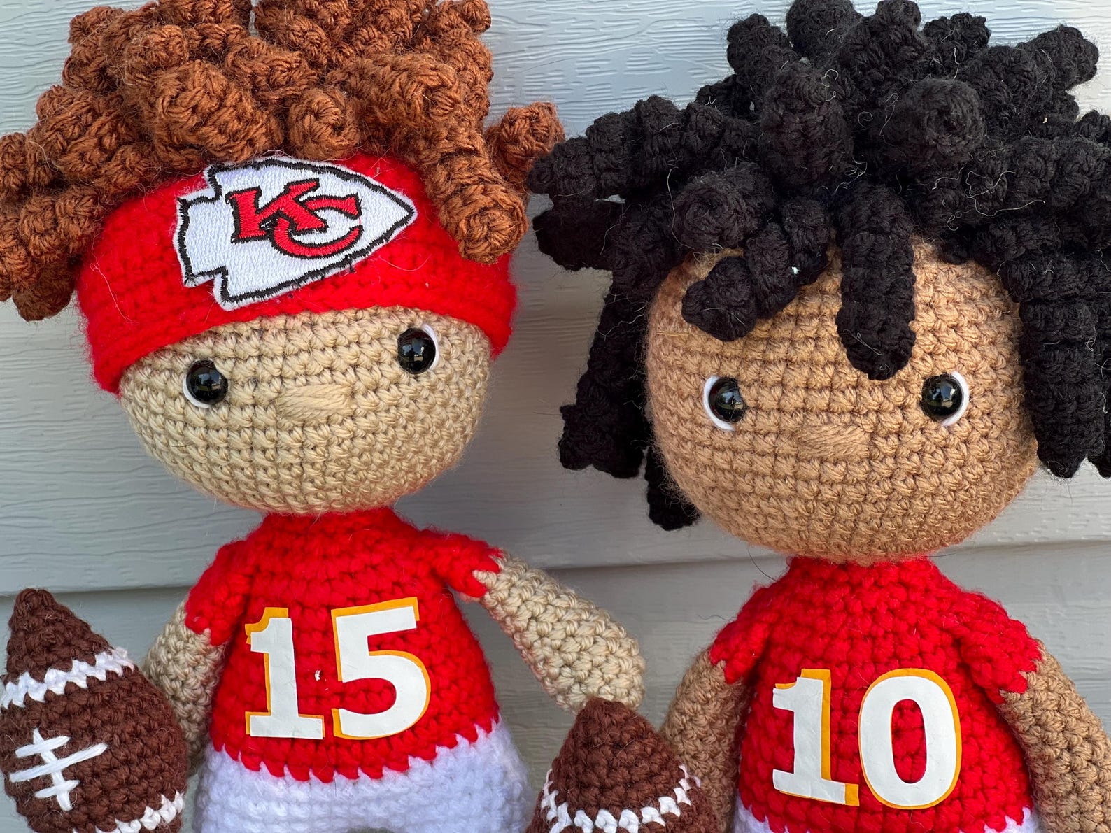 Patrick Mahomes, Isaiah Pacheco Inspired Crochet Doll - Etsy