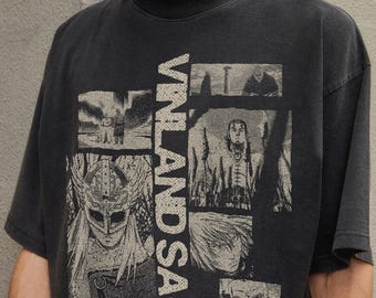 ヴィンランド・サガ 長袖Tシャツ　XLサイズ ヴィンランド・サガ Tシャツ、トルフィン、ヴィンランド、アシェラッド