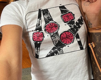 Graphic Y2K Street Baby Tee | Cropped Graphic T-Shirt | Vintage Style