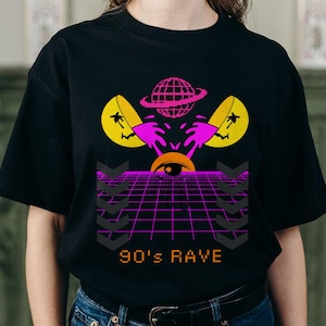 Rave Style T-Shirt - tolles Geschenk für Liebhaber von Raves und Rave-Musik
