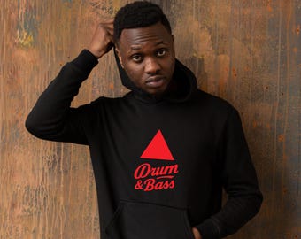 Drum & Bass Hoodie | DnB Hoodie | Raving Hoodie | Rave Wear | Rave Festival Hoodie | Junglist Hoodie | Jungle Music Hoodie