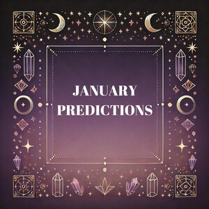 January Predictions Future Reading, Clairvoyant Timing Reading, Future Month Tarot, Same Day Psychic Reading