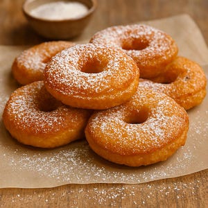 Best recipe Golden Apple Fritters PDF download | Easy breakfast dessert recipe, step-by-step baking guide, fall baking ideas