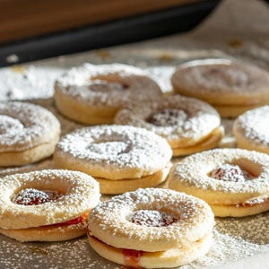 Homemade Best Recipe | Italian Stuffed Jam Cookies | Soft Baked Gourmet Traditional Family Cookies | Giftable Cookie Set