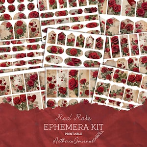 Red Rose Ephemera