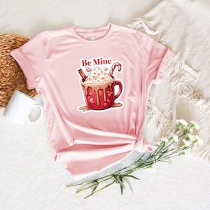 心温まる Be Mine コーヒーマグ デジタルアート - SVG および PNG バンドル