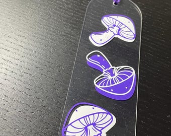 Mushroom Bookmark with Tassel
