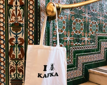 I Love Kafka Tote Bag