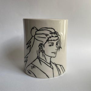 Handmade Geto mug from Jujutsu Kaisen anime