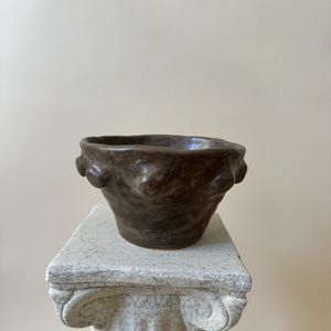 Handmade Ceramic Sculptural Vase, Small/Medium Vessel, Organic Vase, Sculptural Vase, Unique Ceramic Vase