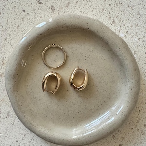 Ceramic Bubble Trinket Dish, Jewelry Dish, Ring Holder