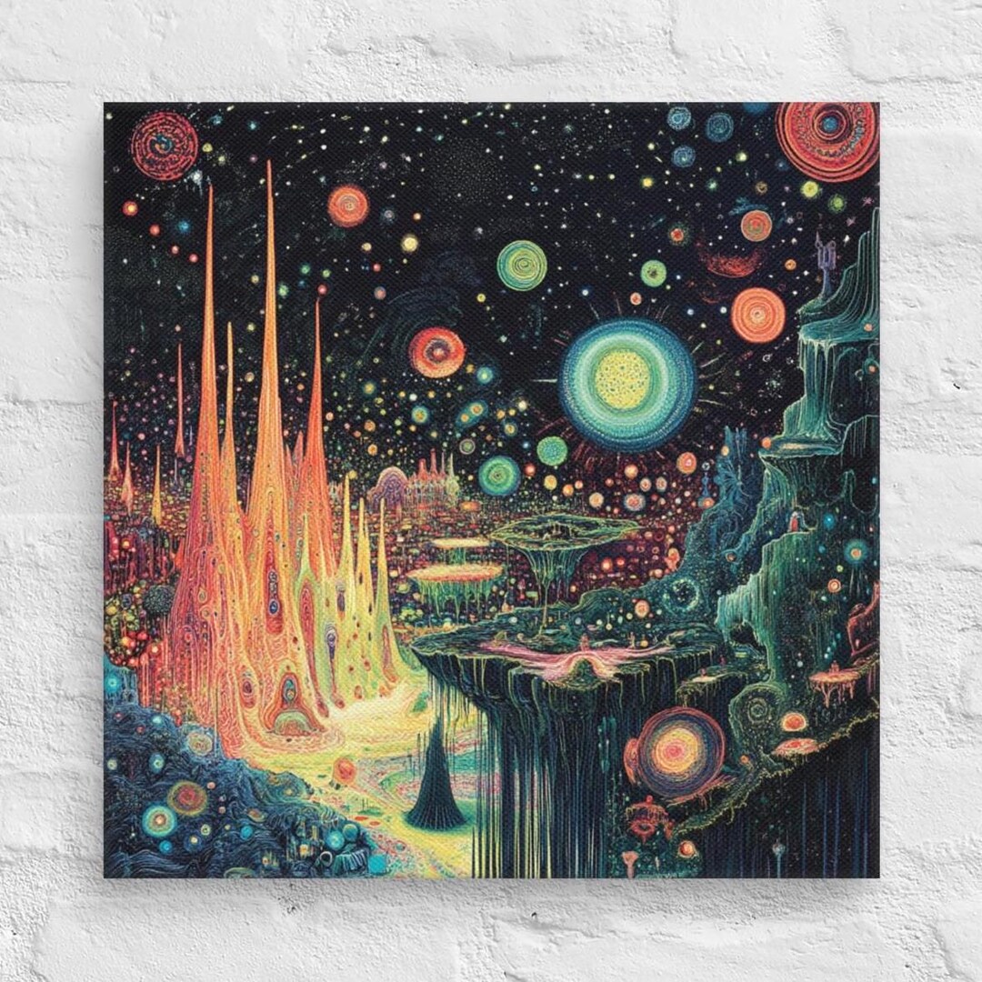 Magical Landscape Print by IKEA Björksta
