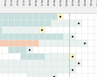 Premium Collection of Gantt Charts - Excel