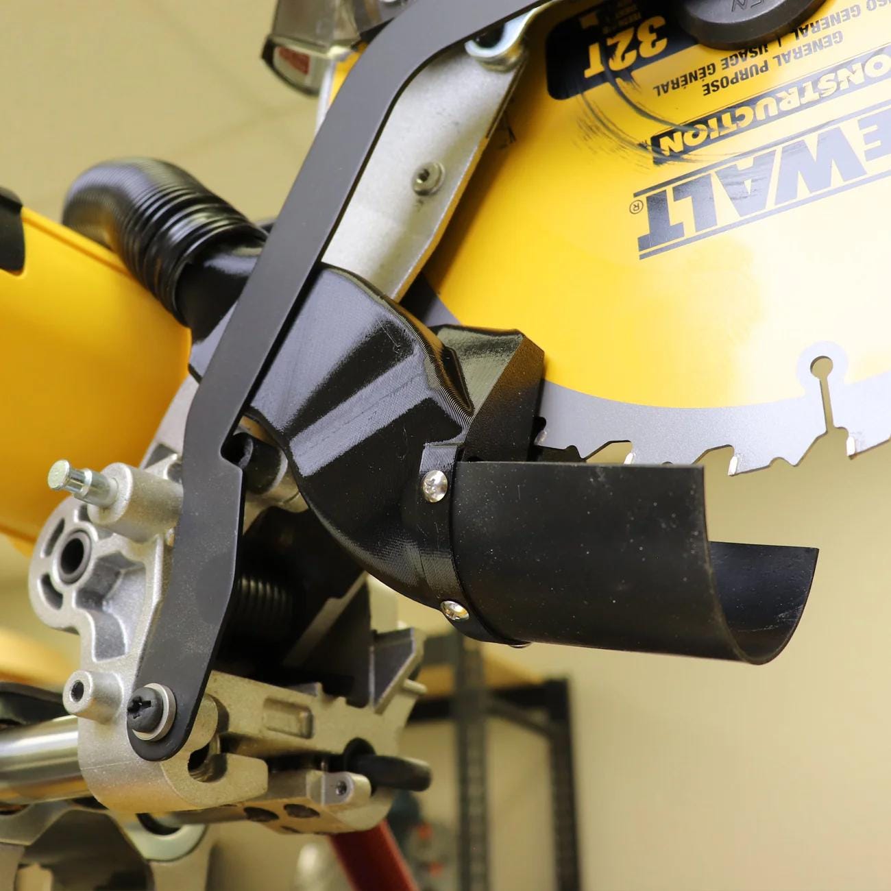 Dewalt miter saw dust collector discount