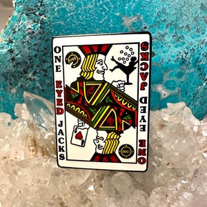 Twin Peaks Enamel Pin: One Eyed Jacks, Owl Cave Symbol - Limited Edition
