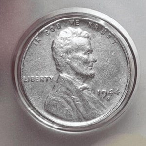 Coins 1944-S Steel Wheat Cent  Coin Commemorative Rare Collectible Coins