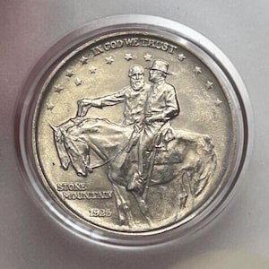 Coins 1925 Stone Mountain Half Dollar Coin Commemorative Rare Collectible Coins