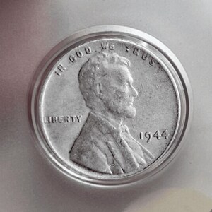 Coins 1944 Steel Wheat Cent  Coin Commemorative Rare Collectible Coins