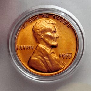 Coins 1955|55 doubled die Lincoln Penny Coin Commemorative Rare Collectible Coins