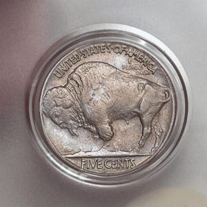 Coins 1937 D 3 Legged Buffalo Nickel Coin Commemorative Rare Collectible Coins