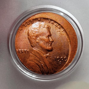Munten 1909 S VDB Lincoln Cent Error Penny zeldzame herdenkingsmunt