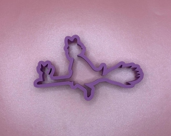 Kiki's Delivery Service Cookie Cutter, Kiki and Jiji on Broom
