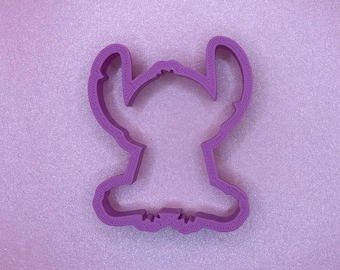 Stitch Sitting Cookie Cutter