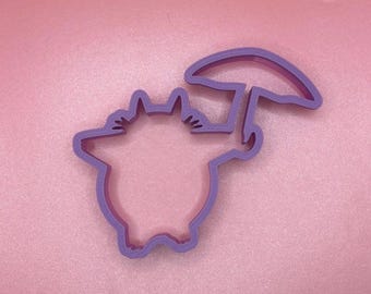 Totoro Holding an Umbrella Cookie Cutter