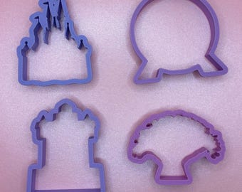 Disney World Park Icons Cookie Cutter Set