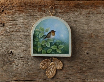 Robin - Handmade Robin Ornament/Hanger