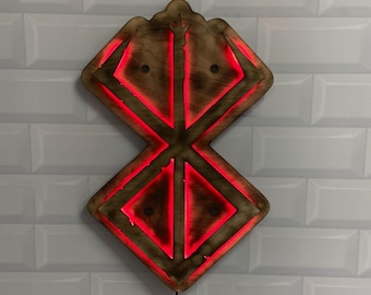 Berserk Brand of Sacrifice LED Wall Light, Berserk Brand of Sacrifice LED light, Berserk wall light