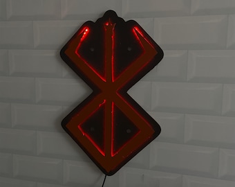 Berserk Brand of Sacrifice LED Wall Light, Berserk Brand of Sacrifice LED light, Berserk wall light