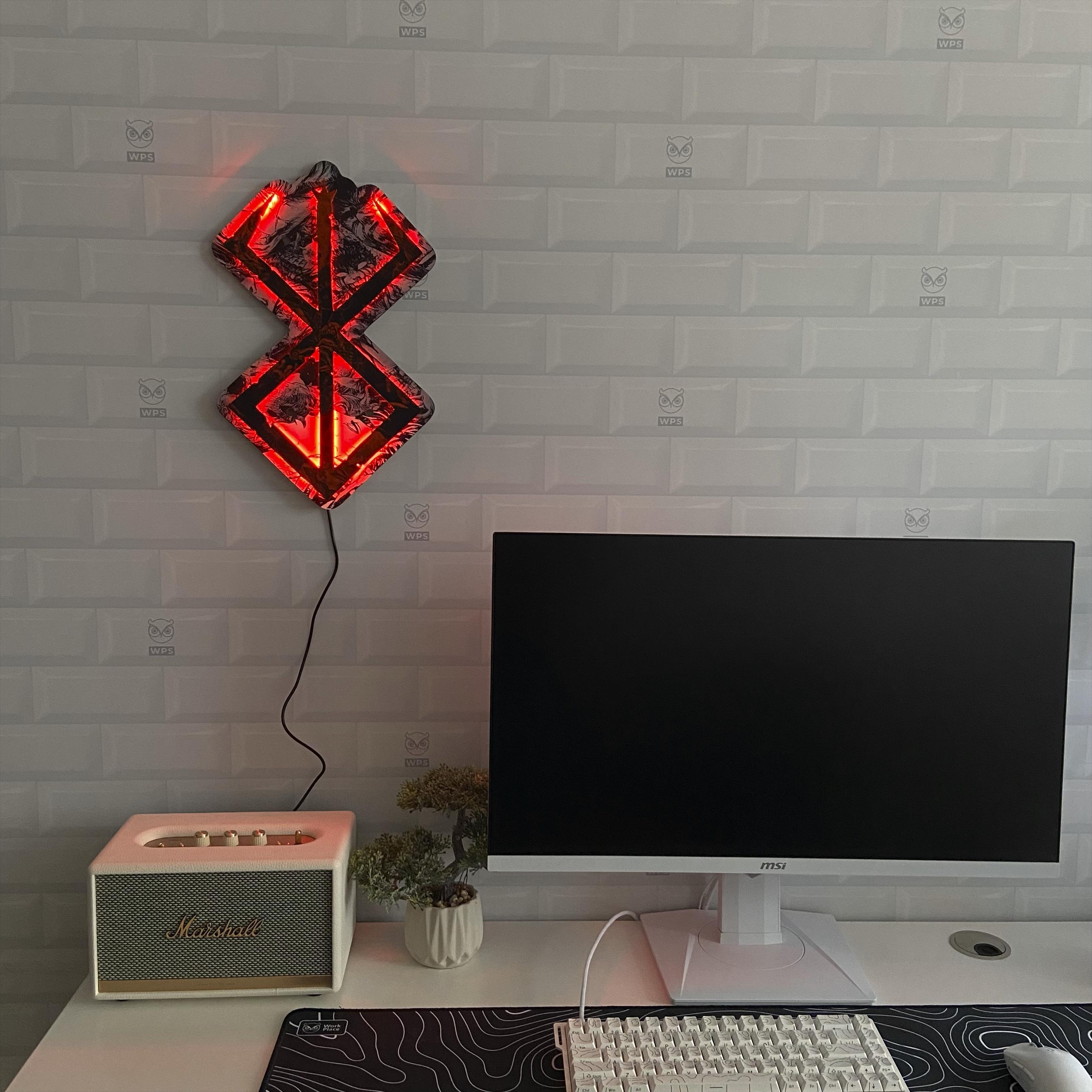 Berserk Brand of Sacrifice LED Sign — Anime Wall Light, Neon Flex Lamp ...