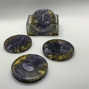 Velvet Resin Coasters