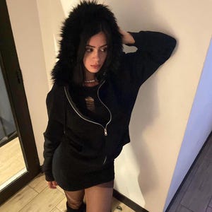Buy Y2k Faux Fur Jacket Online In India - Etsy India Buy Y2k Faux Fur Jacket Online In India - Etsy India