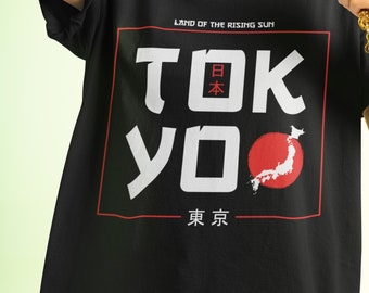 Tokyo Japan Graphic Tee: Unisex Baumwoll T-Shirt, Sweatshirt, Hoodie