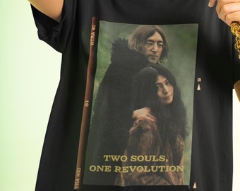 John Lennon T-shirt - Yoko Ono Tee Worn by John Lennon