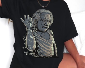 Camiseta Einstein Salt Bae: Divertida camiseta con gráficos científicos
