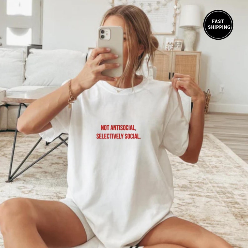 Sarcasm Shirt,Antisocial Club,Funny Shirt,Socialclub Shirt,Funny Meme Shirt