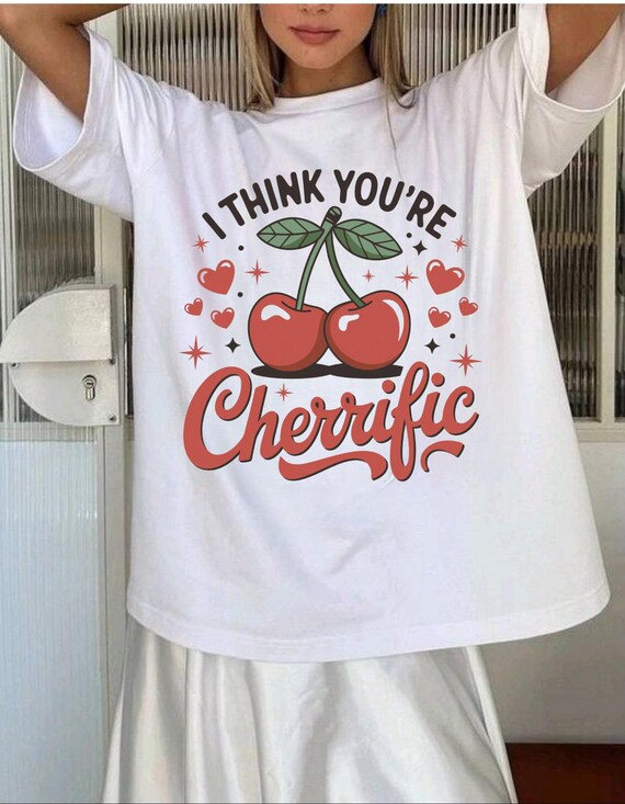 Cherries T-Shirt: 'Cherrific' Graphic Tee, Sweatshirt & Hoodie