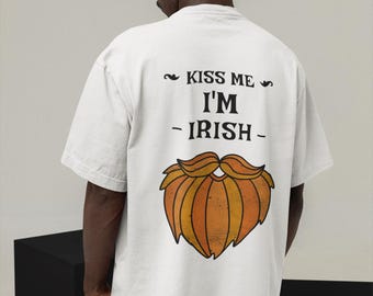 Camiseta "Bésame, soy irlandés": Camiseta del Día de San Patricio