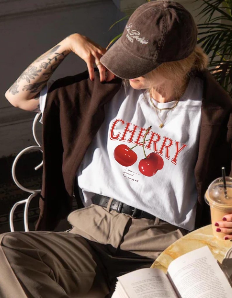 cherry tshirt