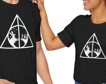 死の秘宝　闇の魔法のシンボルTシャツ　三兄弟の物語