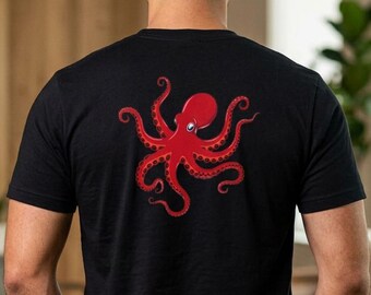 VV Big and Tall Octopus Logo Tee