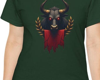 Caesars Legion Inspired Bull Emblem T-Shirt  Bold and Fierce Design Fallout shirt