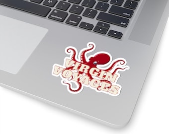 Virgin Voyages Octopus Sticker