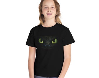 Epic Universe How to Train Your Dragon Tee | Cool Toothless Graphic T-Shirt for Kids