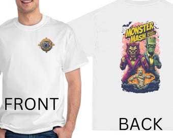 Epic Universe Monster Mash Oversized T-Shirt | Classic Monster T-shirt, Unisex, Epic Universe Apparel, Park Wear