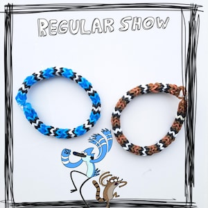 Bracelets Mordecai et Rigby BFF Regular Show