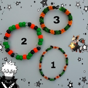 Braccialetti a tema Bakugo Katsuki